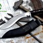 12"Blade 5 chirra kukri,khukuri,gurkha,military knife,handmade kukri,knives