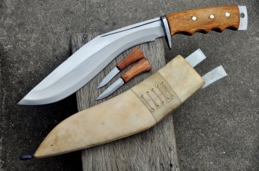 11"Blade Gripper Guard Afghan kukri-Gurkha knife,khukuri,Military knife,Nepal