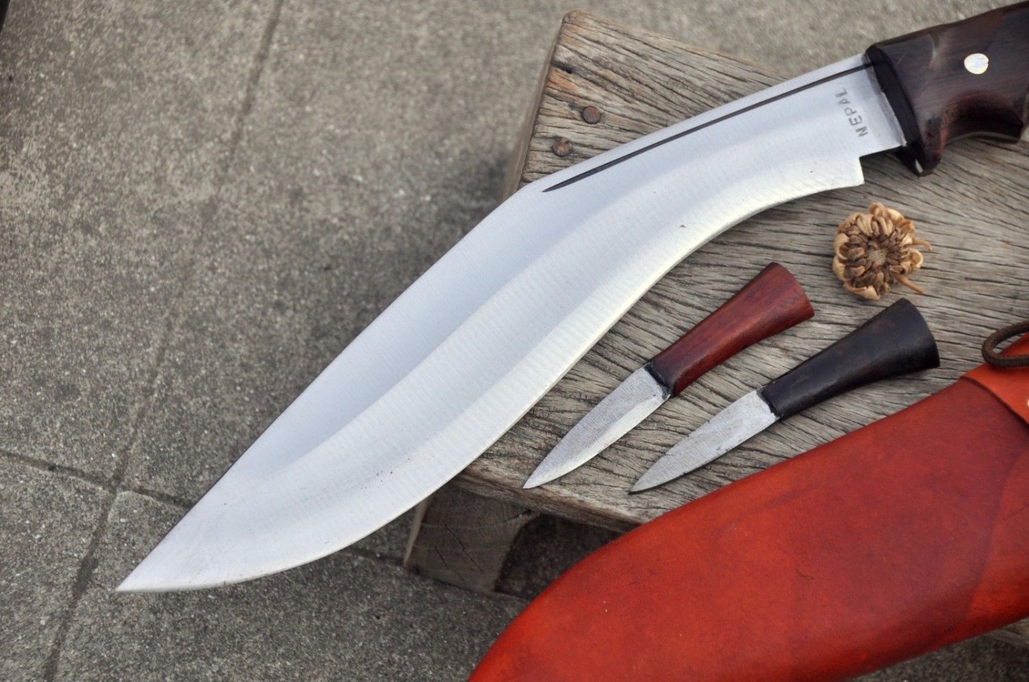 11"Blade Gripper Afghan kukrikhukuri,military knife,knives,gurkha knives,Nepal