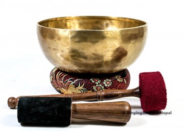 7 Metal mix Handmade singing bowl-9 inches meditation bowl,healing bowl,Nepal