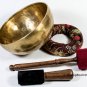 7 Metal mix Handmade singing bowl-9 inches meditation bowl,healing bowl,Nepal