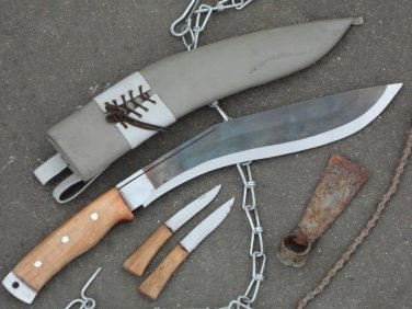 15"Rustfree Afghan defender kukri-khukuri,gurkha knife,knives,working kukri,GK