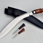 16"Full tang sirupate kukri-Traditional khukuri-gurkha knife,working khukuri