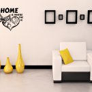 Home is where the heart is Large 20x20(inch)