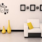 Home Sweet Home Floral Large 20x18(inch)