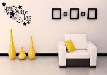 Home Sweet Home Floral Large 20x18(inch)