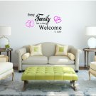 Every Family Has A Story Welcome To Ours Large 27x20(inch)