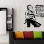 Banksy Achievements Girl X-Large 35x46(inch)