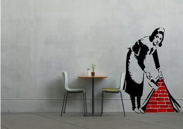 Banksy Maid