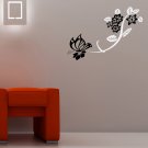 Butterfly leading floral swirl Small 20x13(inch)