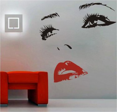 Female Face Large 35x50(inch)