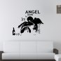 I'm an angel, yea right! Large 23x23(inch)