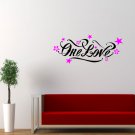 One love  with stars Large 30x20(inch)