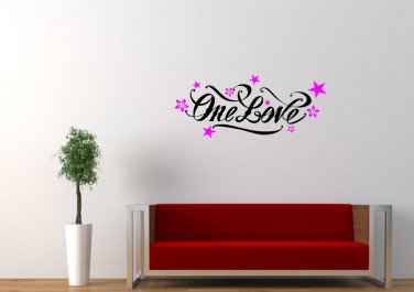 One love  with stars Large 30x20(inch)