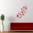 Butterflies flying Large 45x23(inch)