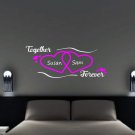 Together forever with custom names Large 35x20(inch)