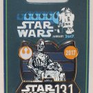 Disneyland runDisney 2017 Star Wars Half Marathon Weekend Half Marathon Pin C-3PO R2-D2 Disneyland runDisney 2017 Star Wars Half Marathon Weekend Half Marathon Pin C-3PO R2-D2