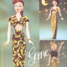Vogue Sewing Pattern 7326 Gene Doll Evening Outfits Circa 1945 Uncut and Unused