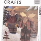 McCall's Sewing Pattern 9069 Mr. and Mrs. Reindeer Fabric Dolls with Outfits Uncut and Unused McCall's Sewing Pattern 9069 Mr. and Mrs. Reindeer Fabric Dolls with Outfits Uncut and Unused