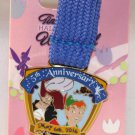 DLR runDisney 2016 Tinker Bell Half Marathon Weekend Ribbon Medal Pin 5K Run Limited Release
