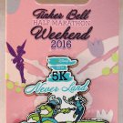 DLR runDisney 2016 Tinker Bell Half Marathon Weekend 5K Run Pin Limited Release