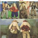 Simplicity Sewing Pattern 7836 Fabric Boy Bunny Doll Plus Outfits Uncut and Unused Simplicity Sewing Pattern 7836 Fabric Boy Bunny Doll Plus Outfits Uncut and Unused