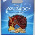 D23 Expo 2013 Stained Glass Donald Duck Pin Limited Edition 1000 D23 Expo 2013 Stained Glass Donald Duck Pin Limited Edition 1000
