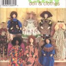 Simplicity Sewing Pattern 7668 Design Your Own Folk Art Doll and Clothes Uncut and Unused