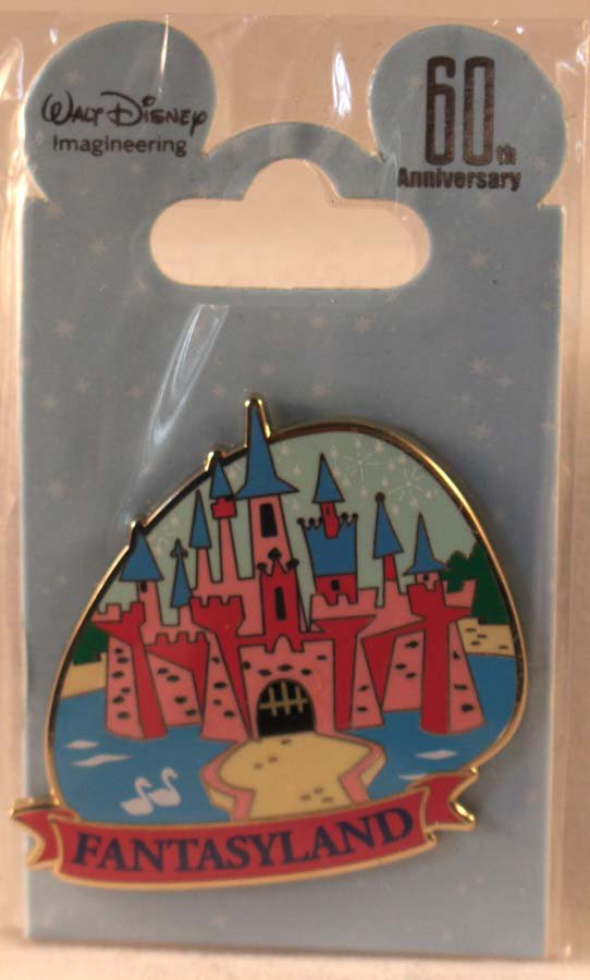 Walt Disney Imagineering Wdi Disneyland Decades 1950s Pin Sleeping Beauty Castle Limited Edition 150