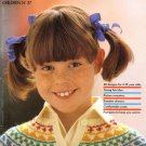 Pingouin Knitting Magazine Number 37 Children 1981 60 Couture Designs from France