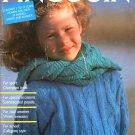 Pingouin Knitting Magazine Number 96 Children 1987 41 Couture Designs from France