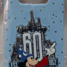 Walt Disney Imagineering WDI 60th Anniversary Sorcerer Mickey Pin Limited Edition 250 Walt Disney Imagineering WDI 60th Anniversary Sorcerer Mickey Pin Limited Edition 250