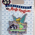 Walt Disney World Magic Kingdom 45th Anniversary Pin Tinker Bell Walt Disney World Magic Kingdom 45th Anniversary Pin Tinker Bell