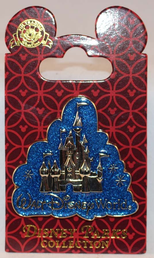 Walt Disney World Cinderella Castle Glitter Pin