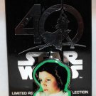 Disney Star Wars 40th Anniversary Mystery Pin Chaser Princess Leia Limited Edition 1500 Disney Star Wars 40th Anniversary Mystery Pin Chaser Princess Leia Limited Edition 1500