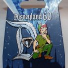 Disneyland 60th Anniversary Diamond D Pin of the Month Peter Pan Limited Edition 3000