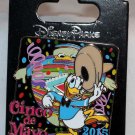 Disney Cinco De Mayo 2015 Pin Donald Duck Limited Edition 2500 Disney Cinco De Mayo 2015 Pin Donald Duck Limited Edition 2500