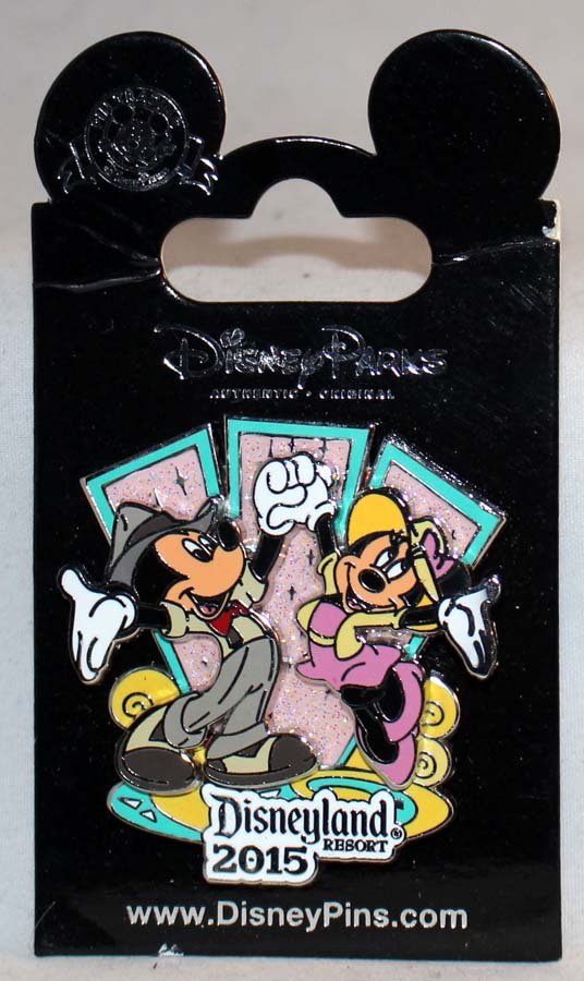 Disneyland Resort 2015 Pin Mickey and Minnie Limited Edition 1500