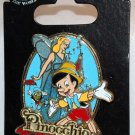 Disney Pinocchio 75th Anniverssary Pin Blue Fairy Jiminy Cricket Limited Edition 2000