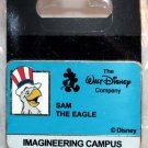 Walt Disney Imagineering WDI Campus I.D. Badge Pin Sam the Eagle Limited Edition 200