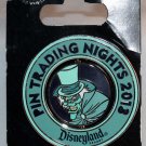 Disneyland Pin Trading Nights 2013 Haunted Mansion Hatbox Ghost Limited Edition 750