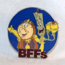 Disney BFFs Mystery Pin Collection Cogsworth and Lumiere Disney BFFs Mystery Pin Collection Cogsworth and Lumiere