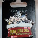 Disney Three Little Pigs 80th Anniversary Pin Limited Edition 1000 Disney Three Little Pigs 80th Anniversary Pin Limited Edition 1000