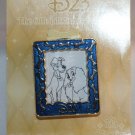 Disney D23 Club 2013 Magic Slider Pin with Easel Lady and the Tramp Disney D23 Club 2013 Magic Slider Pin with Easel Lady and the Tramp