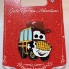 Disneyland Gear Up For Adventure Toy Story Sheriff Woody Car Pin Limited Edition 500