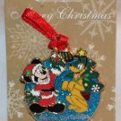 Disney Merry Christmas 2013 Ornament Pin Mickey and Pluto Limited Edition 2000 Disney Merry Christmas 2013 Ornament Pin Mickey and Pluto Limited Edition 2000