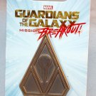 Disneyland Marvel Guardians of the Galaxy Mission Breakout Tivan Logo Pin