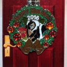 Disneyland Happy Holidays 2016 Grand Californian Hotel Wreath Pin Flower Limited Edition 1500 Disneyland Happy Holidays 2016 Grand Californian Hotel Wreath Pin Flower Limited Edition 1500