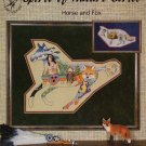 Pegasus Originals Spirit of Nature Series Horse and Fox to Cross Stitch