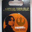 Disney Parks Rogue One Jyn Erso Circular Pin Disney Parks Rogue One Jyn Erso Circular Pin